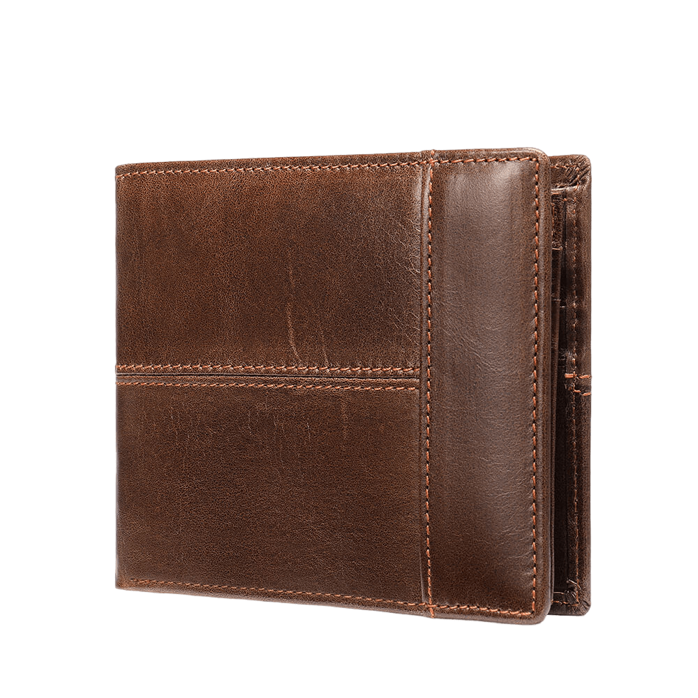 Leather Ledger - Vintage Leather Wallet for Men