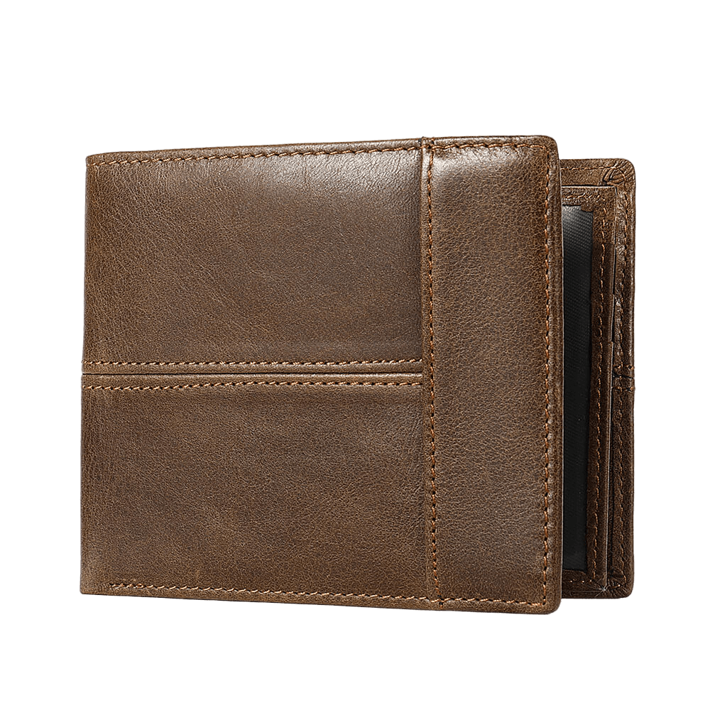 Leather Ledger - Vintage Leather Wallet for Men