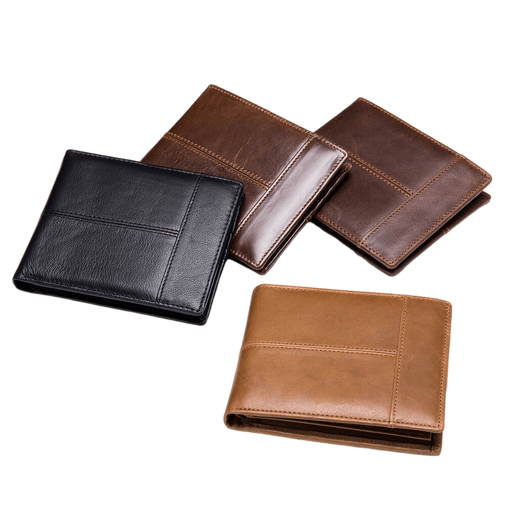 Leather Ledger - Vintage Leather Wallet for Men