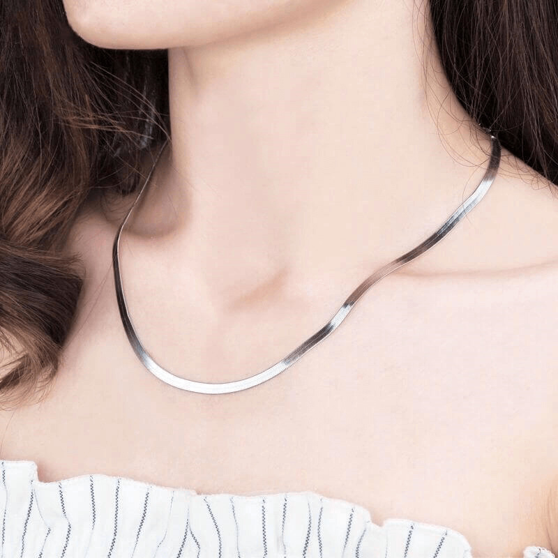 Minimalist Double-Layer Choker Necklace for Men and Women