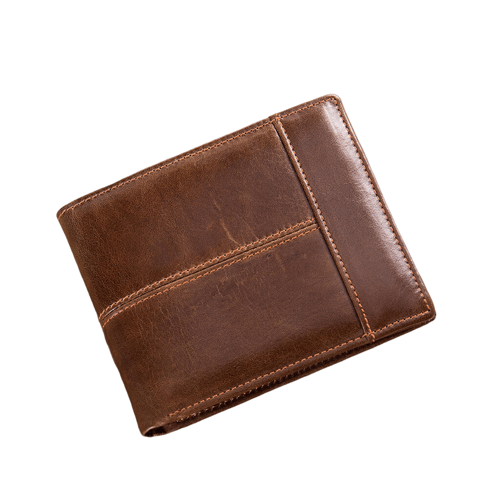 Leather Ledger - Vintage Leather Wallet for Men