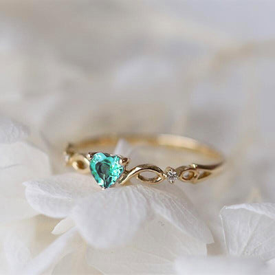 Amour - Small Heart-shaped Ring