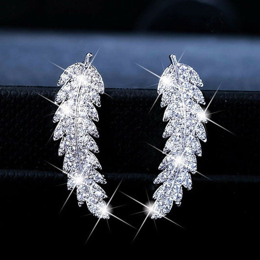 Feuille - Shiny Leaf Earrings