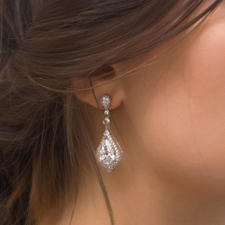 Luisant - Luxury Shining Teardrop Earrings