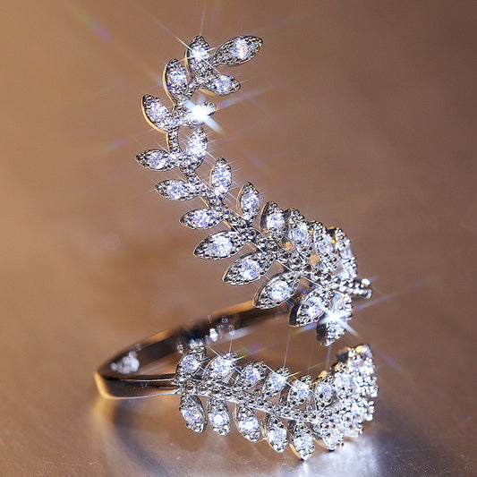 Branche - Leaf-shaped Ring