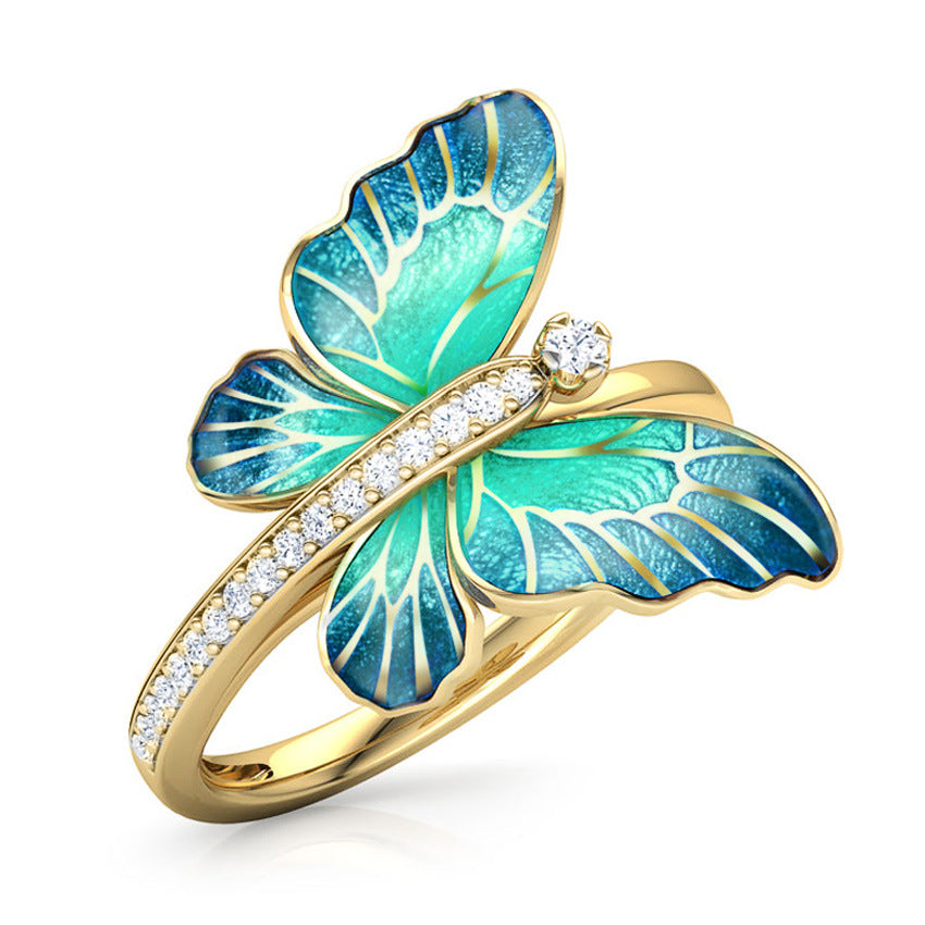 Aile - Butterfly Wing Open Ring