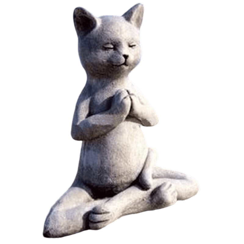 Meditation Dog - Outdoor Decoration Garden Ornament