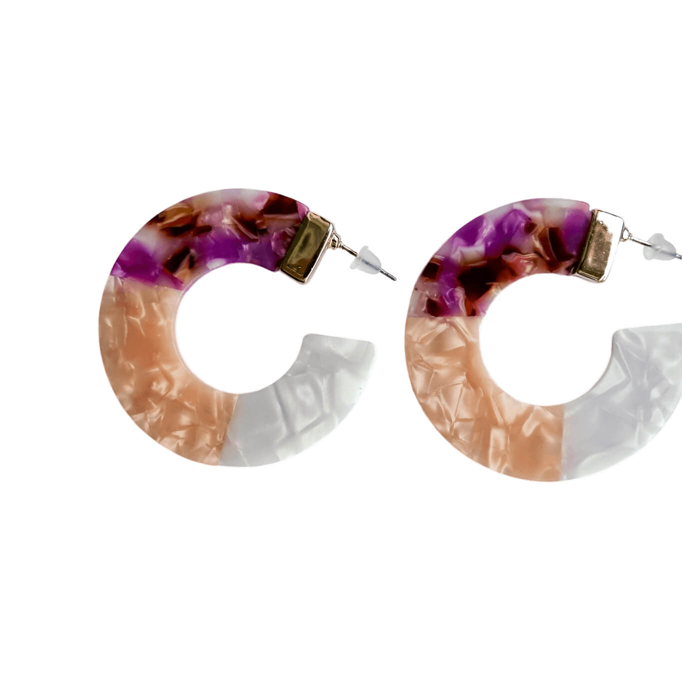 Thick C-Shaped Earrings