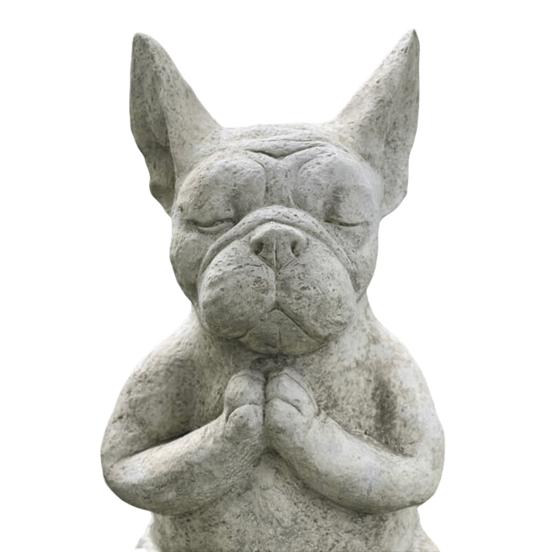 Meditation Dog - Outdoor Decoration Garden Ornament