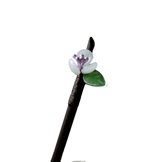 YIBAI - Flower Wood Hairpin
