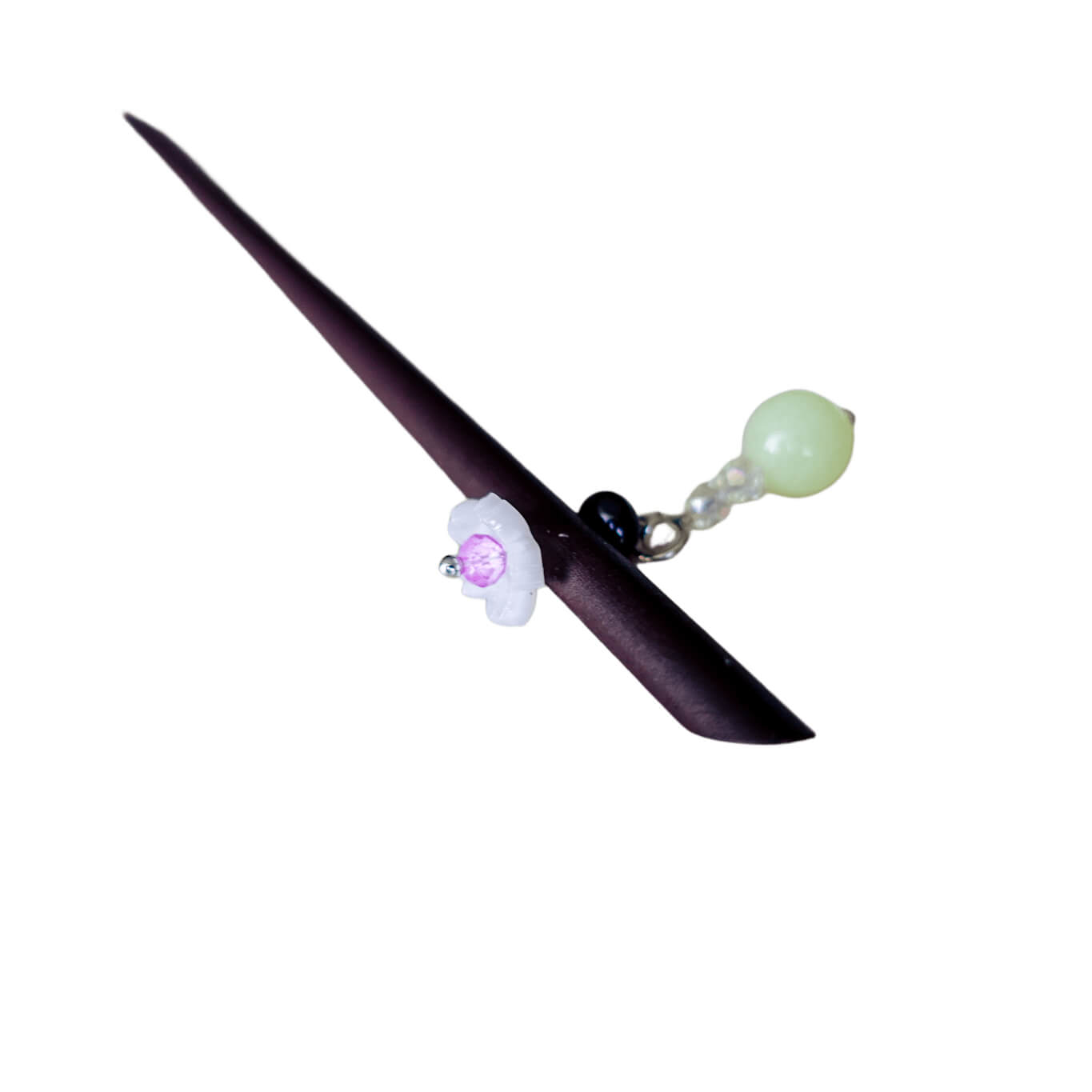 YING - Little Cherry Blossom Wood Hairpin