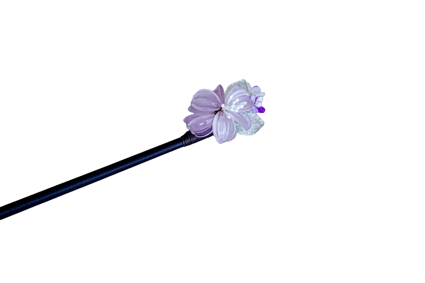 ZIJING - Flower Wood Hairpin