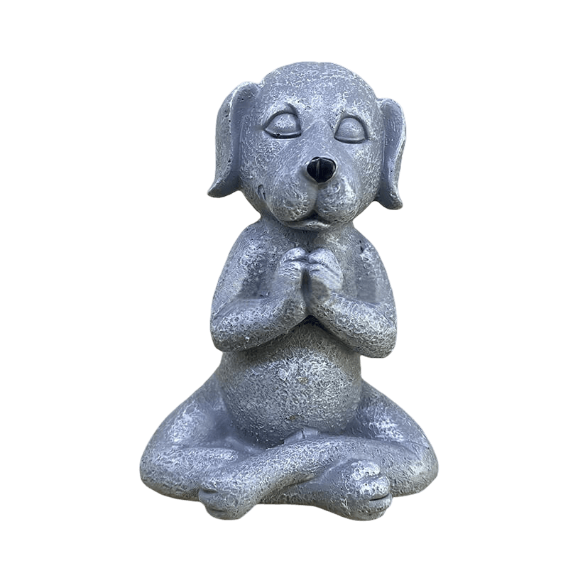 Meditation Dog - Outdoor Decoration Garden Ornament