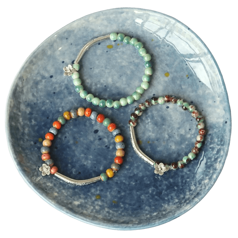 Small Beads With Small Rings Bracelet – Created in China Shop