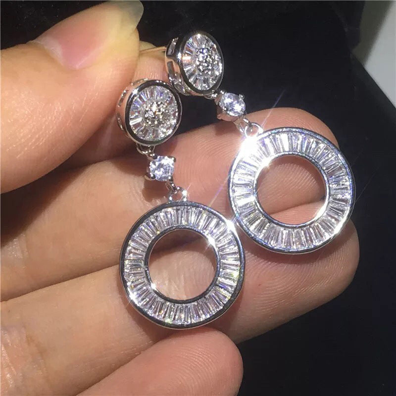Cercle - Shiny Geometric Circle Earrings