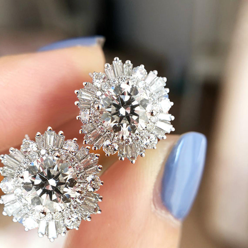 Florissant - Shiny Snowflake Earrings
