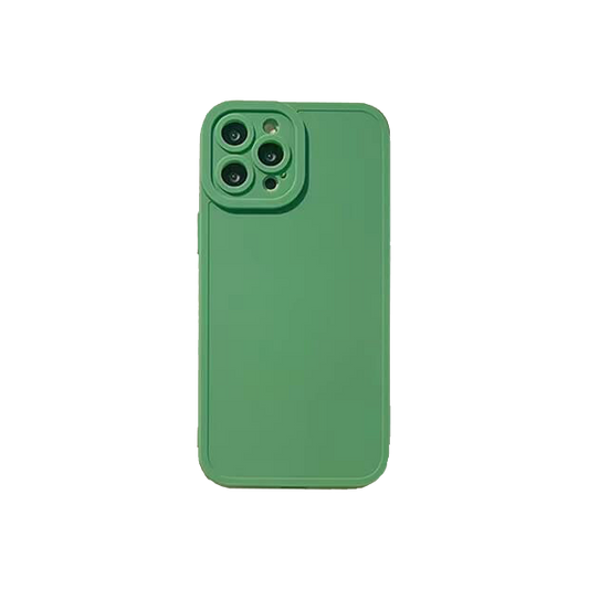 PURE - Forest Green - Soft iPhone Case of Ravishing Colours - Compatible Phone Models from iPhone 7 to iPhone 14 Pro Max