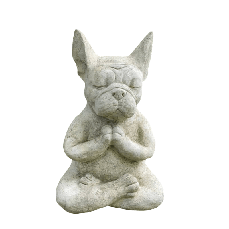 Meditation Dog - Outdoor Decoration Garden Ornament