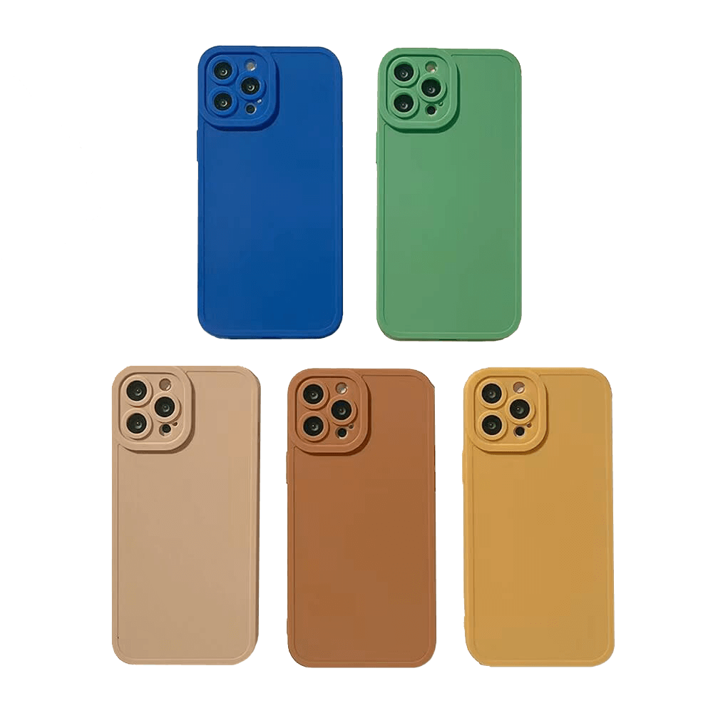 PURE - Light Tan - Soft iPhone Case of Ravishing Colours - Compatible Phone Models from iPhone 7 to iPhone 14 Pro Max