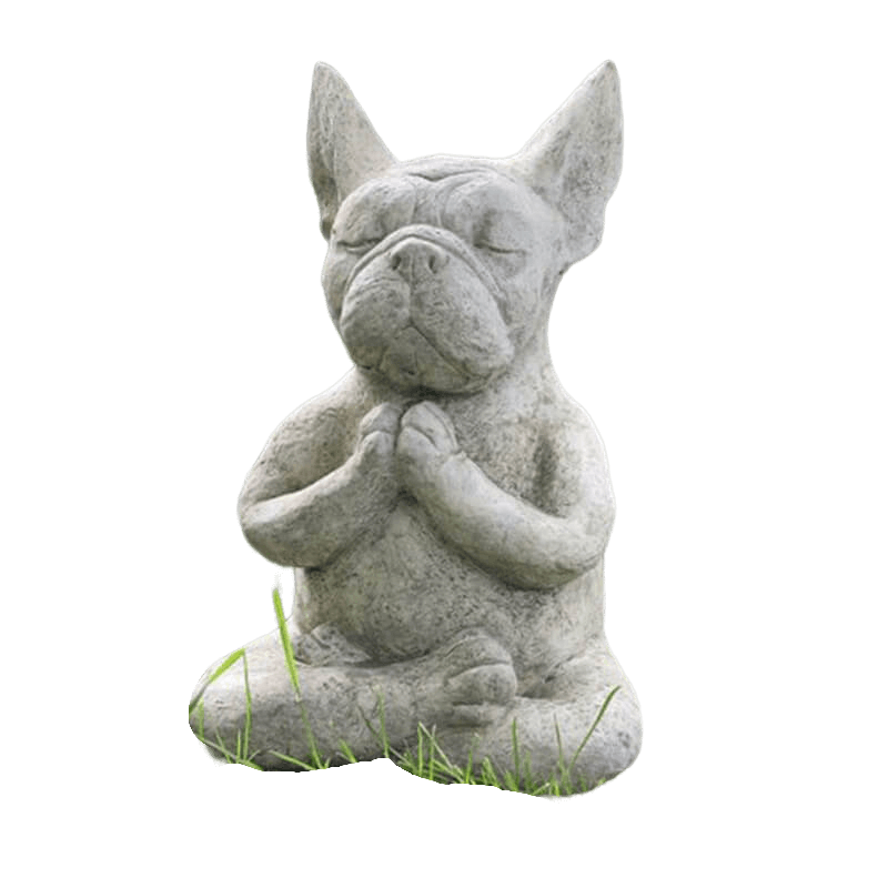 Meditation Dog - Outdoor Decoration Garden Ornament