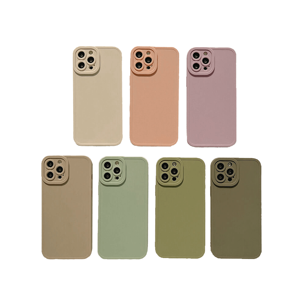 FADED - Smoky Pink - Soft iPhone Case of Ravishing Faded Colours - Compatible Phone Models from iPhone 7 to iPhone 14 Pro Max